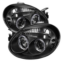 Carregar imagem no visualizador da galeria, Spyder Dodge Neon 03-05 Projector Headlights LED Halo LED Black High H1 Low H1 PRO-YD-DN03-HL-BK
