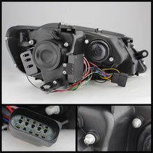 Carregar imagem no visualizador da galeria, Spyder Volkswagen Jetta 11-14 Projector Headlights Halogen Light Tube DRL Smke PRO-YD-VJ11-LTDRL-SM