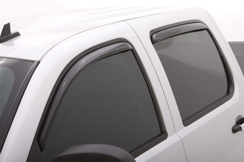 Lund 02-08 Dodge Ram 1500 Quad Cab Ventvisor Elite Window Deflectors - Smoke (4 Pc.)