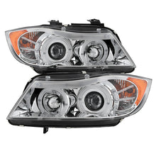 Carregar imagem no visualizador da galeria, Spyder BMW E90 3-Series 06-08 Projector LED Halo Amber Reflctr Rplc Bulb Chrm PRO-YD-BMWE9005-AM-C