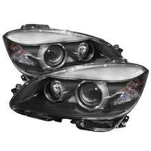 Carregar imagem no visualizador da galeria, Xtune Mercedes C-Class 08-11 OE Projector Headlights (w/AFS. Hid Fit) Black PRO-JH-MBW20408-AFS-BK