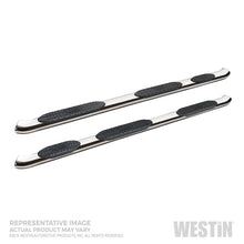 Carregar imagem no visualizador da galeria, Westin 2019 Chevrolet Silverado/Sierra 1500 CC (5.5ft) PRO TRAXX 5 WTW Oval Nerf Step Bars - SS