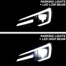 Carregar imagem no visualizador da galeria, Spyder Subaru Impreza WRX 15-20 LED High-Power LED Headlights-Black PRO-YD-SWRX15LEDAP-SBSEQ-BK