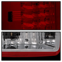 Carregar imagem no visualizador da galeria, Spyder GMC Sierra 07-13 (Not 3500 Dually 4 Rear Wheels)LED Tail Lights Red Clear ALT-YD-GS07-LED-RC