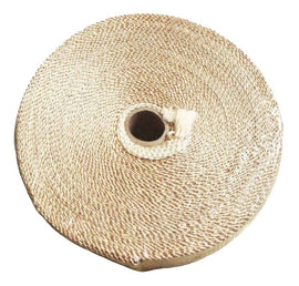 Envoltório de exaustão de fibra de vidro Torque Solution Universal 2inx100ft - Castanho