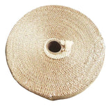 Envoltório de exaustão de fibra de vidro Torque Solution Universal 2inx50ft - Castanho