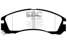 Load image into Gallery viewer, EBC 98-02 Dodge B150 B1500 Cargo 1500 Van 1/2 Ton Greenstuff Rear Brake Pads