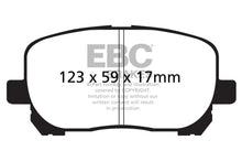 Carregar imagem no visualizador da galeria, EBC 02-08 Pontiac Vibe 1.8 Ultimax2 Front Brake Pads