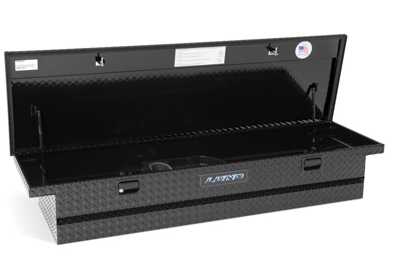 Lund Universal Aluminum Single Lid HD 28 Cross Bed Box - Black