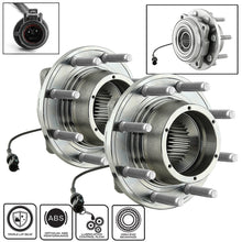 Carregar imagem no visualizador da galeria, xTune Wheel Bearing and Hub 4WD ABS Ford F250 F350 SRW 05-10 - Front Left and Right BH-515081-81