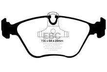 Carregar imagem no visualizador da galeria, EBC 01-03 BMW 525i 2.5 (E39) Greenstuff Front Brake Pads