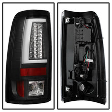 Carregar imagem no visualizador da galeria, Spyder Chevy Silverado 1500/2500 99-02 Version 2 LED Tail Lights - Black ALT-YD-CS99V2-LED-BK