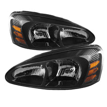 Carregar imagem no visualizador da galeria, Xtune Pontiac Grand Prix 04-08 Crystal Headlights Black HD-JH-PGPRIX04-AM-BK