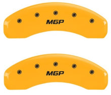 Carregar imagem no visualizador da galeria, MGP 2 Caliper Covers MGP Yellow Finish Black Characters 2018 Chevrolet Tahoe