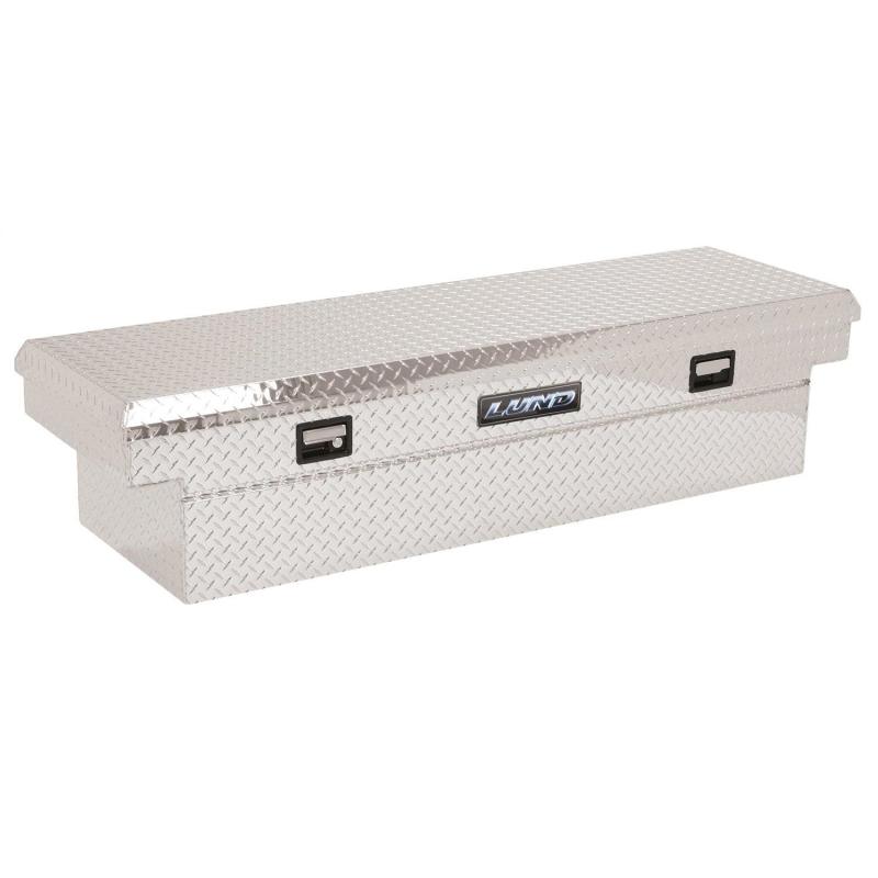 Lund Universal Aluminum Single Lid HD 28 Cross Bed Box - Brite