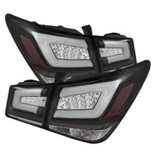 Carregar imagem no visualizador da galeria, Spyder Chevy Cruze 2011-2014 Light Bar LED Tail Lights Black ALT-YD-CCRZ11-LBLED-BK