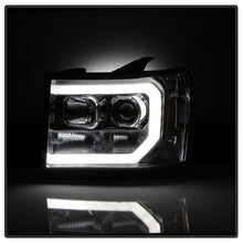 Carregar imagem no visualizador da galeria, Spyder GMC Sierra 1500/2500/3500 07-13 V2 Projector Headlights - Chrome PRO-YD-GS07V2-LBDRL-C