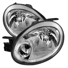 Carregar imagem no visualizador da galeria, Xtune Dodge Neon 03-05 / Plymouth Neon 03-05 Crystal Headlights Chrome HD-JH-DN03-C