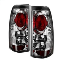 Carregar imagem no visualizador da galeria, Spyder Chevy Silverado 1500/2500 99-02 (Not Stepside) Euro Style Tail Lights Chrm ALT-YD-CS99-C