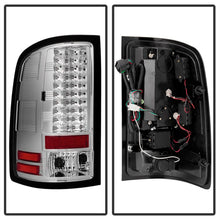 Carregar imagem no visualizador da galeria, Spyder GMC Sierra 07-13 (Not fit 3500 Dually 4 Rear Wheels)LED Tail Lights Chrome ALT-YD-GS07-LED-C