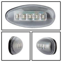 Carregar imagem no visualizador da galeria, Xtune Chevy Silverado 99-13 Dually 2 Red LED+2 Amber LED Side Fender Lights Clear ACC-LED-GMD99-SL-C