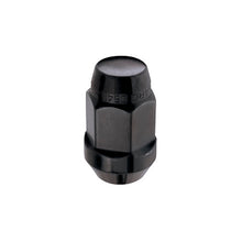 Carregar imagem no visualizador da galeria, Porca sextavada McGard (estilo protuberante do assento cônico) M14X1,5 / 22 mm hexagonal / 1,635 pol. Comprimento (pacote com 4) - Preto