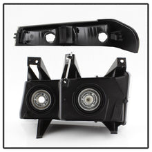 Carregar imagem no visualizador da galeria, Xtune Chevy Colorado 04-12 OEM Headlights w/ Bumper Lights Black HD-JH-CCOL04-SET-BK