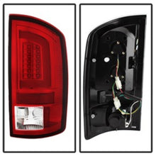 Carregar imagem no visualizador da galeria, Spyder 03-06 Dodge Ram 2500/3500 V3 Light Bar LED Tail Light - Red Clear (ALT-YD-DRAM02V3-LBLED-RC)