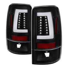 Carregar imagem no visualizador da galeria, Spyder 00-06 GMC Yukon/Yukon XL V2 Light Bar LED Tail Lights - Black (ALT-YD-CD00V2-LBLED-BK)