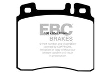 Carregar imagem no visualizador da galeria, EBC 98-99 Mercedes-Benz CL500 5.0 Ultimax2 Front Brake Pads