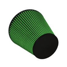 Load image into Gallery viewer, Green Filter Cone Filter - ID 4in. / Base 7.8in. / Top 4.75in. / H 7.8in. Round Tapered