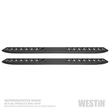 Carregar imagem no visualizador da galeria, Westin 2019 Chevrolet Silverado/Sierra 1500 Crew Cab Thrasher Running Boards - Textured Black