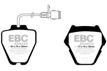 Carregar imagem no visualizador da galeria, EBC 00-03 Audi A8 Quattro 4.2 (8 Pad Set) Yellowstuff Front Brake Pads
