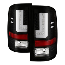 Carregar imagem no visualizador da galeria, Spyder GMC Sierra 2016-2017 Light Bar LED Tail Lights - Black ALT-YD-GS16-LED-BK