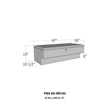 Load image into Gallery viewer, Westin/Brute LoSider Side Rail 47in Box - Aluminum
