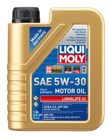 Óleo de motor LIQUI MOLY 1L Longlife III 5W30