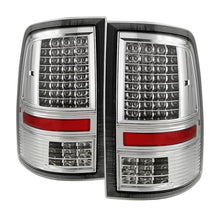 Carregar imagem no visualizador da galeria, Xtune Dodge Ram 1500 09-14 LED Tail Lights Incandescent Model Only Chrome ALT-JH-DR09-LED-G2-C