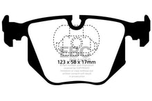 Carregar imagem no visualizador da galeria, EBC 01-07 BMW M3 3.2 (E46) Orangestuff Rear Brake Pads