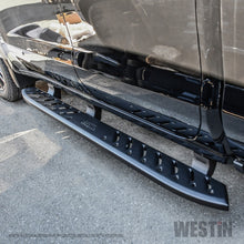 Carregar imagem no visualizador da galeria, Westin 2019 Chevrolet Silverado/Sierra 1500 Crew Cab Thrasher Running Boards - Textured Black