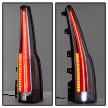 Carregar imagem no visualizador da galeria, xTune GMC Yukon 15-17 LED Tail Lights (Escalade Style) - Black ALT-JH-GY15-2IN1LED-BK