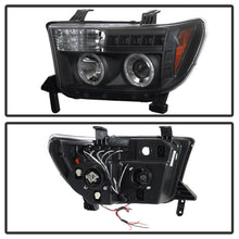 Carregar imagem no visualizador da galeria, Spyder Toyota Tundra 07-133 Projector Headlights LED Halo LED Blk PRO-YD-TTU07-HL-BK