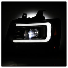 Carregar imagem no visualizador da galeria, Spyder Chevy Suburban 1500/2500 07-14 Tahoe 07-14 LED Headlights Black PRO-YD-CSUB07V2PL-BK
