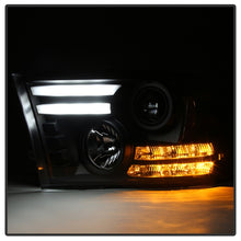 Carregar imagem no visualizador da galeria, Spyder Dodge Ram 09-12 Projector Headlights Light Bar DRL Black PRO-YD-DR09-LBDRL-BK