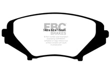 Carregar imagem no visualizador da galeria, EBC 03-12 Mazda RX8 1.3 Rotary (Standard Suspension) Ultimax2 Front Brake Pads