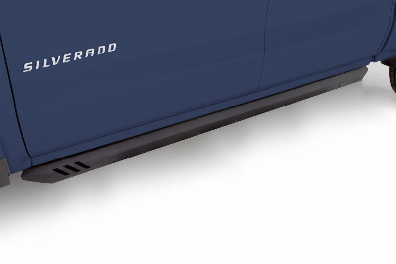 Lund 11-16 Chevy Silverado 2500 Crew Cab (Incl. Diesel Models) Rock Rails - Black