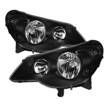 Carregar imagem no visualizador da galeria, Xtune Chrysler Sebring 07-10 OEM Style Headlights Black HD-JH-CHRSE07-BK