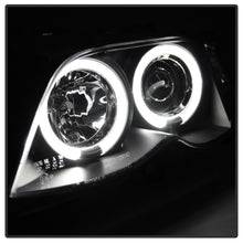 Carregar imagem no visualizador da galeria, Spyder BMW E46 3-Series 02-05 4DR Projector Headlights 1PC LED Halo Blk PRO-YD-BMWE4602-4D-AM-BK