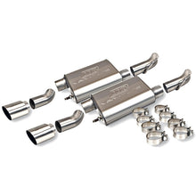 Carregar imagem no visualizador da galeria, BBK Vari-Tune Axle Back Exhaust Kit 2 Adjustable Performance Mufflers 2-3/4 Pipe 4 in. Tips