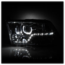 Carregar imagem no visualizador da galeria, xTune Dodge Ram 2009-2014 Halo LED Projector Headlights - Chrome PRO-JH-DR09-CFB-C