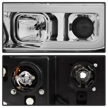 Carregar imagem no visualizador da galeria, Spyder 07-13 Toyota Tundra V2 Light Bar DRL Projector Headlights - Chrome (PRO-YD-TTU07V2-LB-C)